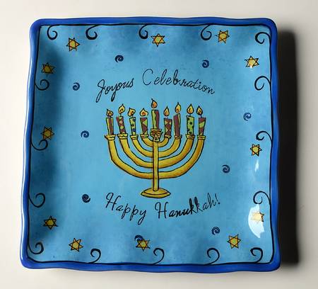 Festival of Lights Salad/Dessert Plate