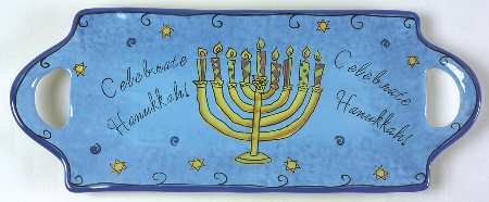 Festival of Lights 15" Handled Tray