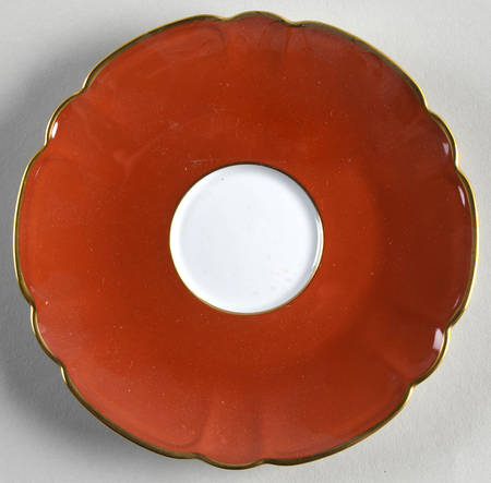 Eventail Terra Cotta (Terra Cota) Saucer