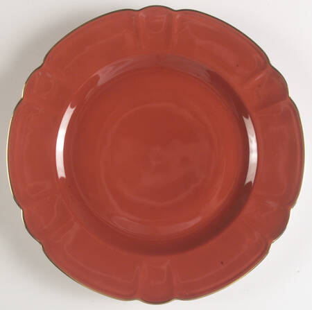 Eventail Terra Cotta (Terra Cota) Dinner Plate