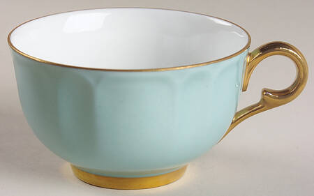 Eventail Mint Green Flat Cup
