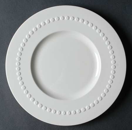 Raised Circles Salad/Dessert Plate by Calvin Klein