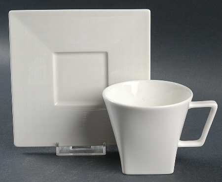 Miyako Flat Cup & Saucer Set