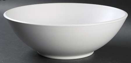 Cargo White 11" Large Salad Serving Bowl