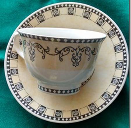 Cappadocia Footed Cup & Saucer Set