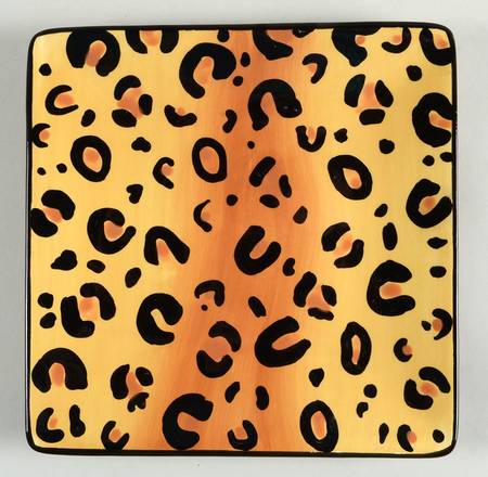 Safari Square Salad Plate