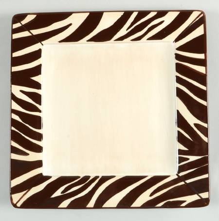 Safari Square Dinner Plate