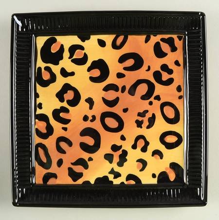 Safari Square Salad Plate