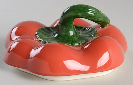 Chili Peppers Lid for Cookie Jar