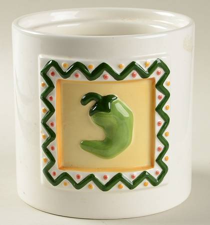 Chili Peppers Small Canister No Lid