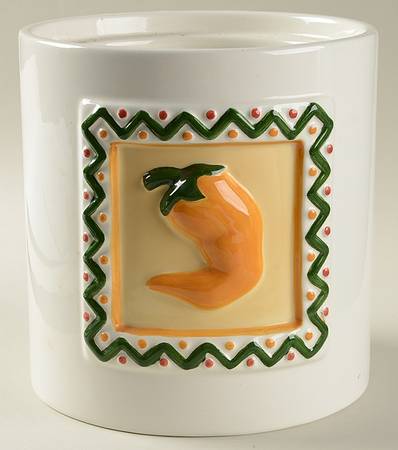 Chili Peppers Medium Canister No Lid