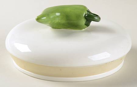 Chili Peppers Lid for Medium Canister