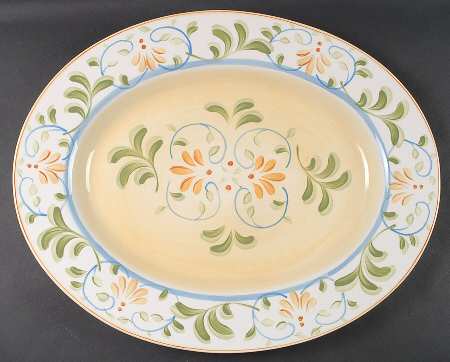CLR42 18" Oval Serving Platter