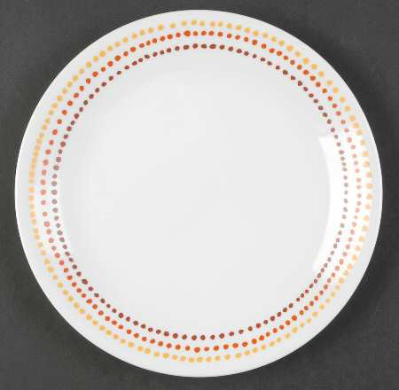 Spicy Dots (Corelle) Luncheon Plate