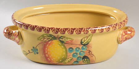 Golden Harvest 1.5 Quart Oval Covered Casserole No Lid