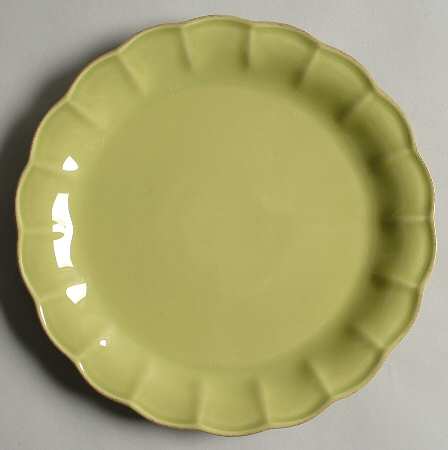 South Beach Lime Green Salad Plate
