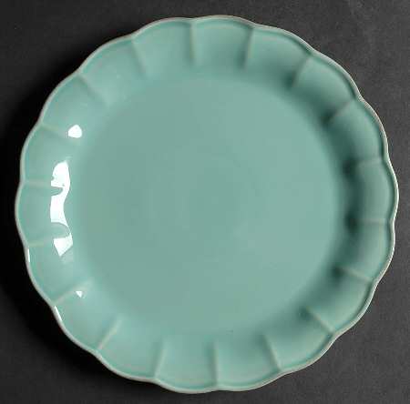 South Beach Aqua (Turquoise) Salad Plate