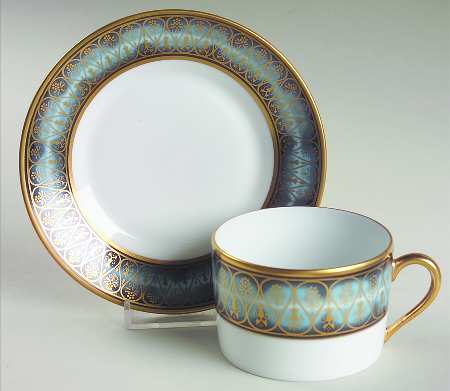 Sunset Flat Cup & Saucer Set