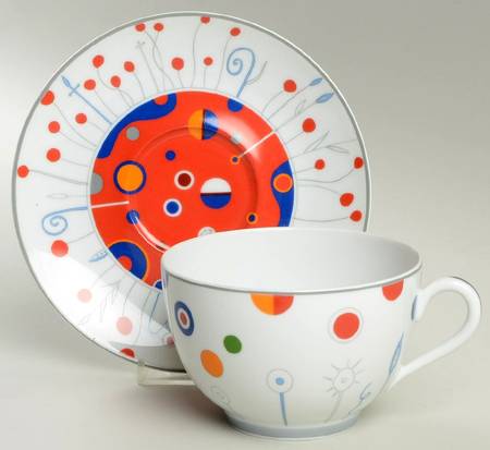 M. A. Schatt Breakfast Cup & Saucer Set