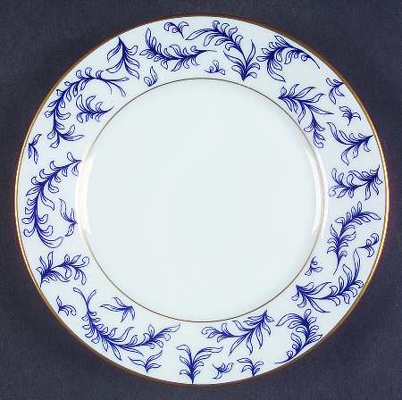 Ramage Blue Bread & Butter Plate