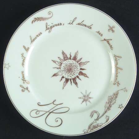 Val de Lorie Gold Bread & Butter Plate