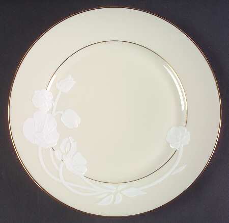 Belle Epoque (White on Ivory, Gold Trim) by Charles Field Haviland