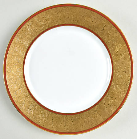 Polder Red Dessert Luncheon Plate
