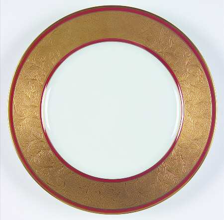 Polder Red Salad Plate
