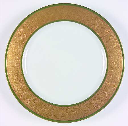 Polder Green Large Dinner Plate