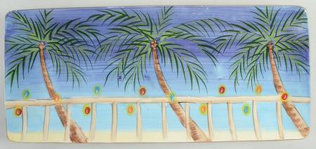 Tropical Holiday Large Sandwich Tray