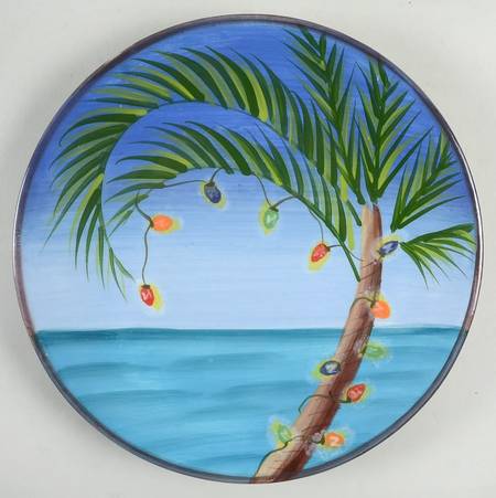Tropical Holiday Salad Plate