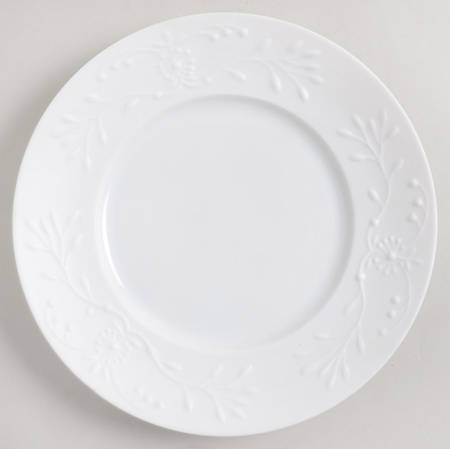 Manosque Satin (White) Salad Plate