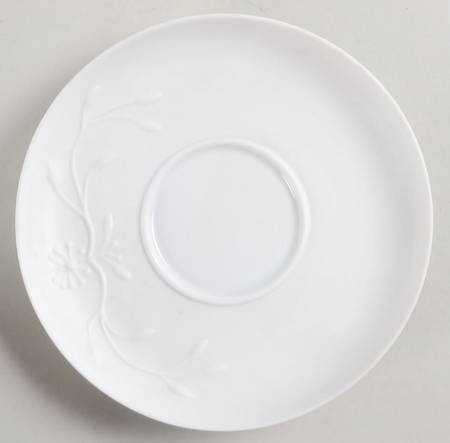 Manosque Satin (White) Saucer