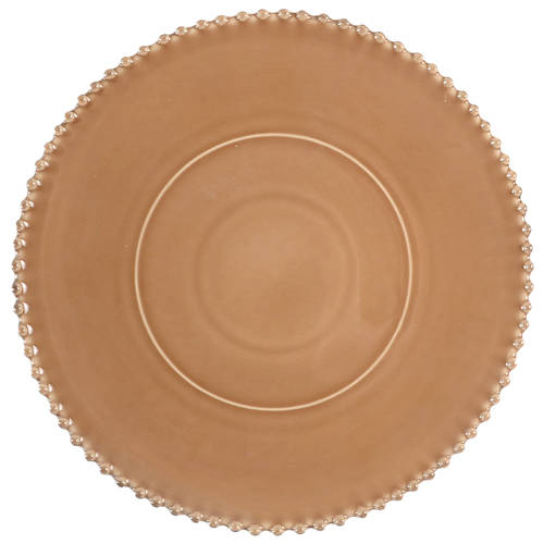 Pearl Cocoa Service Plate (Charger)