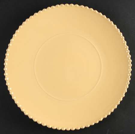 Pearl Yellow Service Plate (Charger)