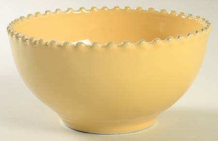 Pearl Yellow Soup/Cereal Bowl