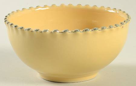 Pearl Yellow Fruit/Dessert (Sauce) Bowl