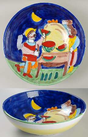 CLR43 11" Large Salad Serving Bowl