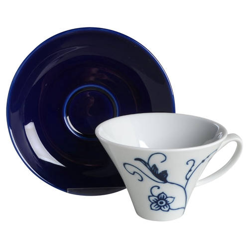 Camille Flat Cup & Saucer Set