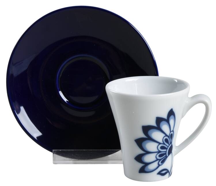 Camille Flat Demitasse Cup & Saucer Set
