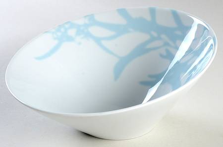 Mist 8" Slanted Bowl