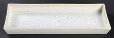 Vuelta White Pearl Rectangular Tray 11"