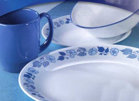 Faded Blue (Corelle) by Corning Corelle