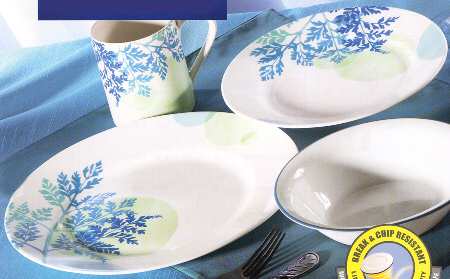 Aqua Fern (Corelle) Dinner Plate