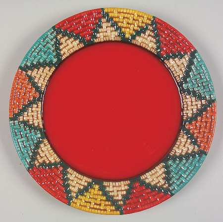 Basket Weave Dinner Plate