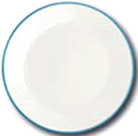 Turquoise Hoops by Corning Corelle