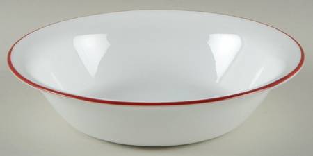 Red Hoops Soup/Cereal Bowl