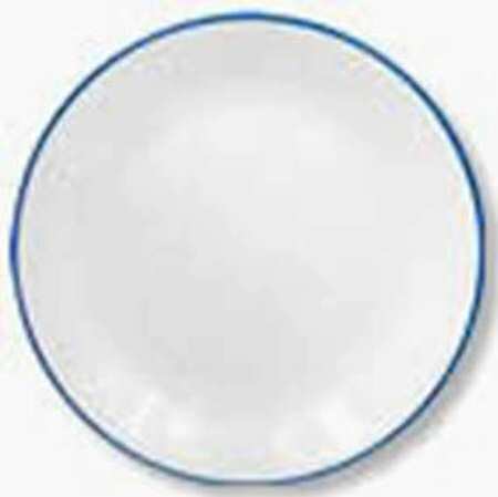 Blue Hoops Dinner Plate