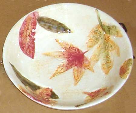 Foliage Fruit/Dessert (Sauce) Bowl