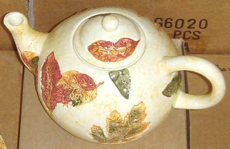 Foliage Teapot & Lid